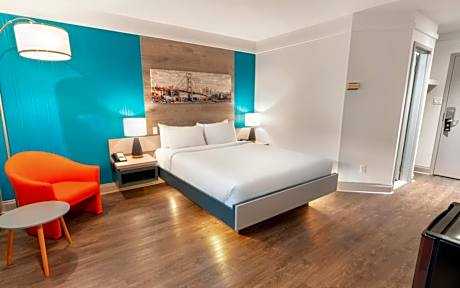 Economy room, 1 Double bed - Interior Terrace, restaurant area