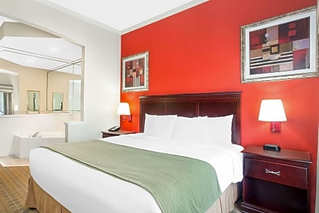 1 King Bed Smoking Suite With Free