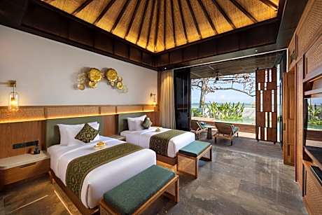 Beach Front Luxury Two Bedroom Private Pool Villa