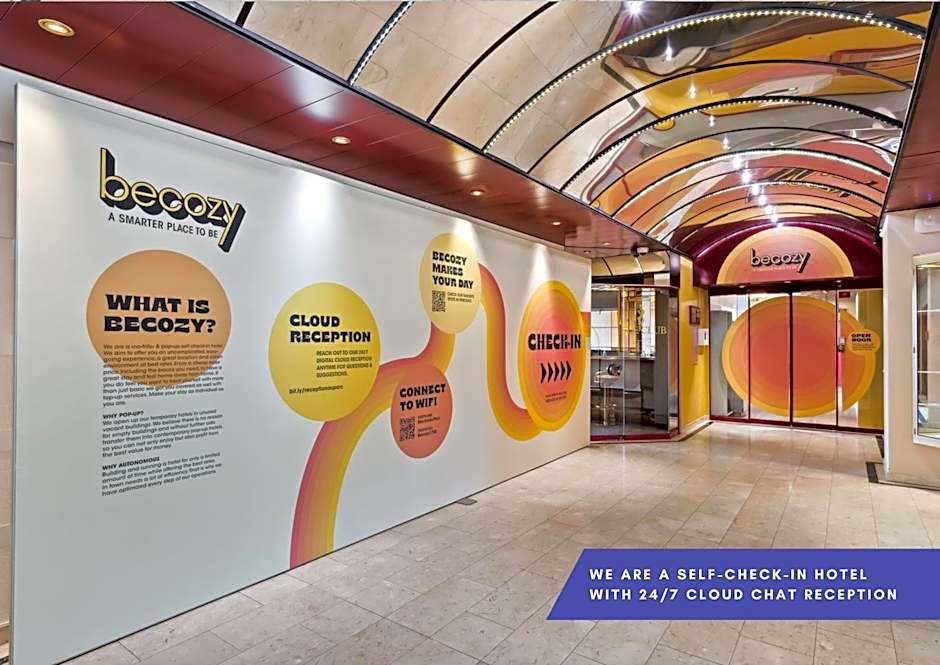 becozy Au Parc Retro Edition Self-Check-In Rooms & Studios Fribourg