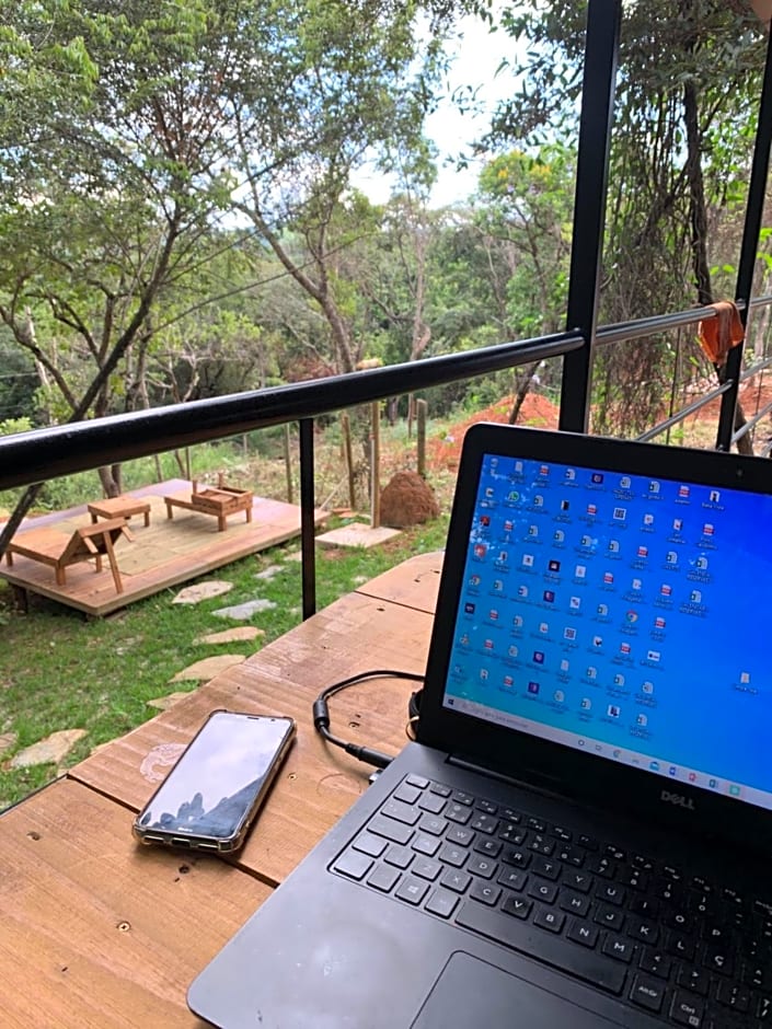 Pousada Cipó Container Chalés Privativos com lareira - Centro da cidade