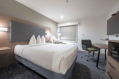 1 King Bed Non-Smoking Microwave And Refrigerator Wi-Fi Full Breakfast