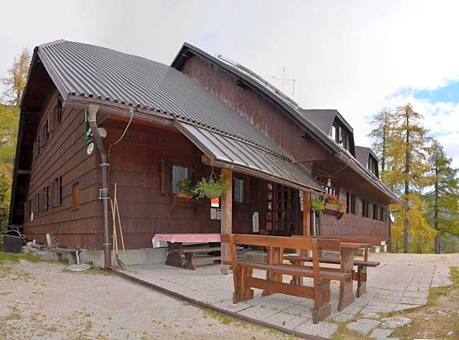 Erjavčeva mountain hut at Vršič pass