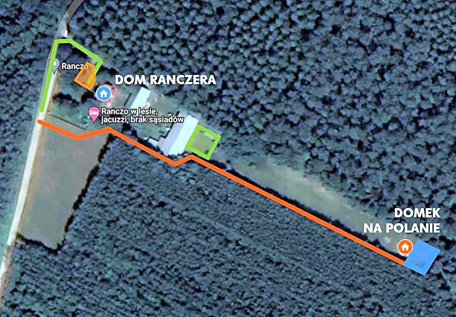 Ranczo w lesie - domki z jacuzzi