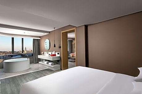 1 King Bed Deluxe Suite Non-Smoking