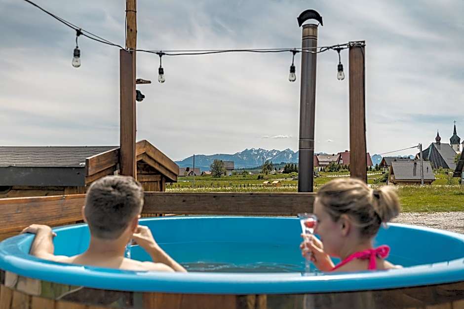 Zaciszne Domki w Kluszkowcach z Sauną i Balią