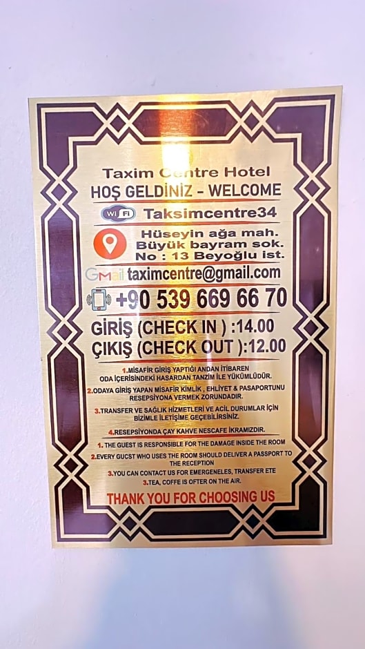 Taxim Centre Hotel