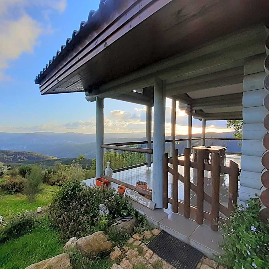 Mountain Log Cabin O Lobo