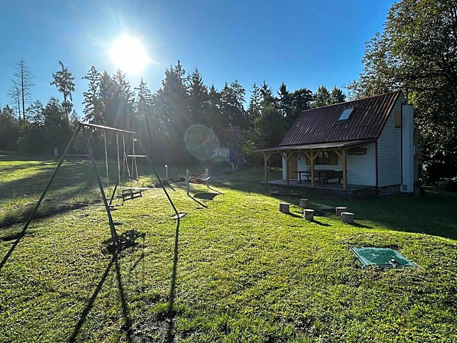 Chata na konci louky