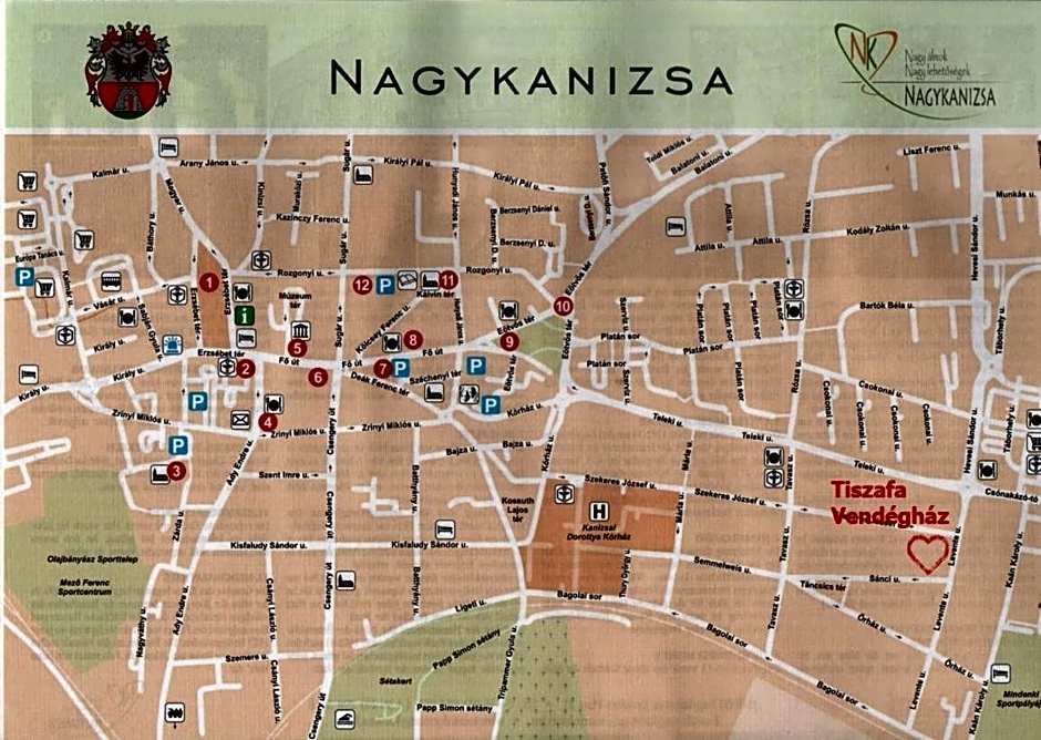 Tiszafa Vendégház Nagykanizsa