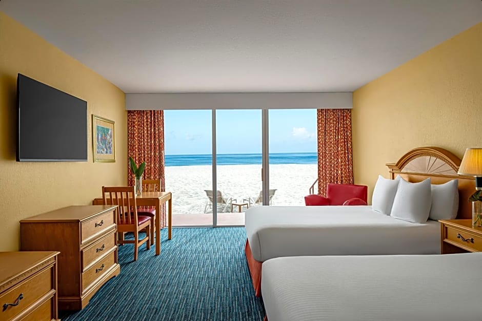 Photo 1 of 4 of Beachfront Queen Room with Two Queen Beds with Patio
