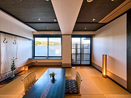 Japanese-Style Room with Open-Air Bath