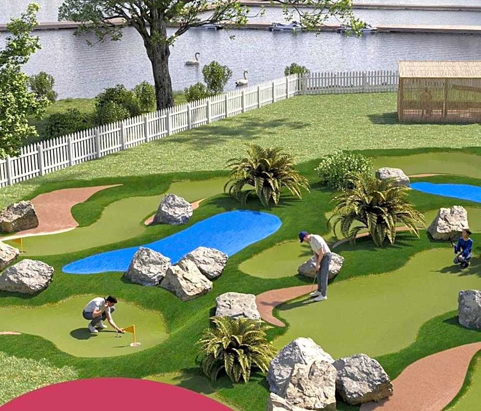 Static 6 Bed Caravan at Billing Aquadrome