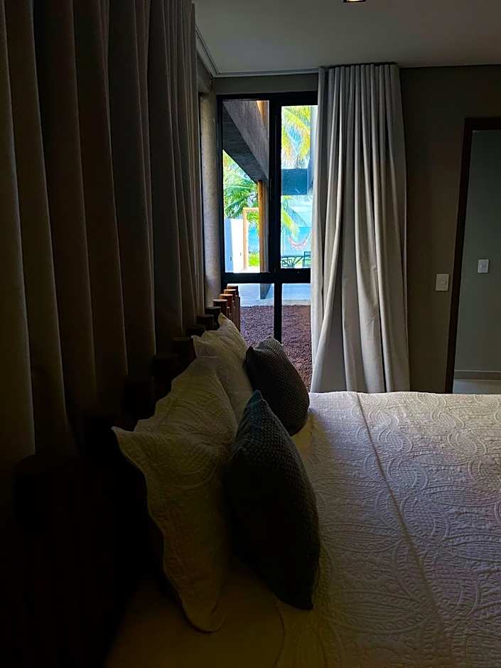 Casa Waua | PÉ NA AREIA, rooftop, borda infinita