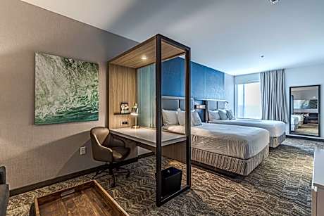 Queen Suite with Two Queen Beds and Trundle Bed