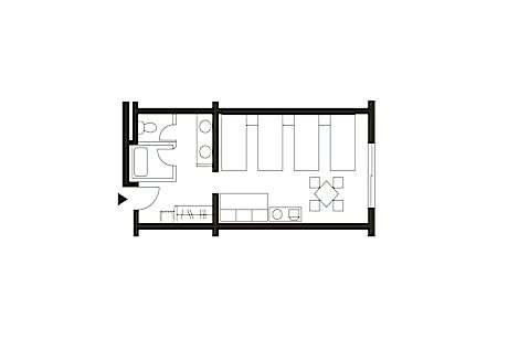 4 Bedroom Room - Mt. Motoshirane Side- Non-Smoking