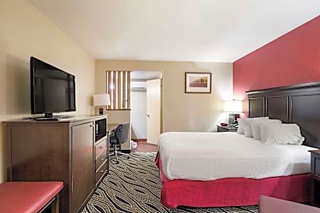 1 Queen Bed Non-Smoking Pet Friendly Room Microwave And Refrigerator Wi-Fi Full Breakfast