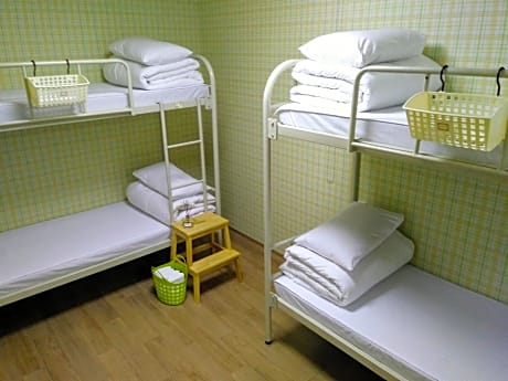 Bed in 6-Bed Male Dormitory Room