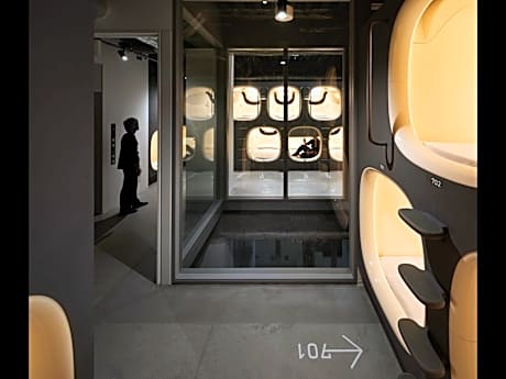 2 Capsule Rooms for Male - Sleep Report Included