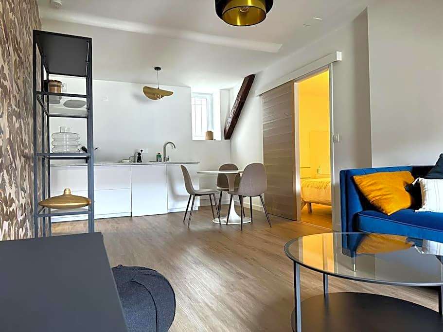 ღ Bubble Loft - Bain Balnéo, spacieux en centre ville