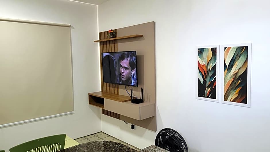 Apto a 3 minutos da praia e Piscina na cobertura