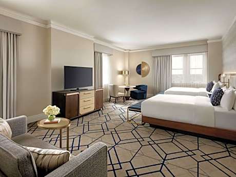 Grand Deluxe Room with Two Queen Beds and River Valley View