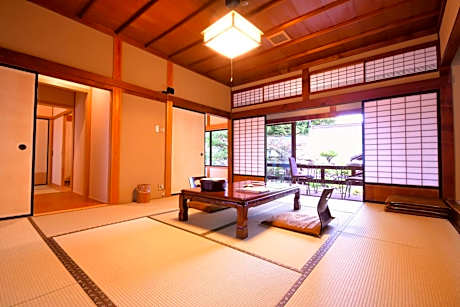 Japanese-Style Deluxe Family Room with Private Shower and Toilet