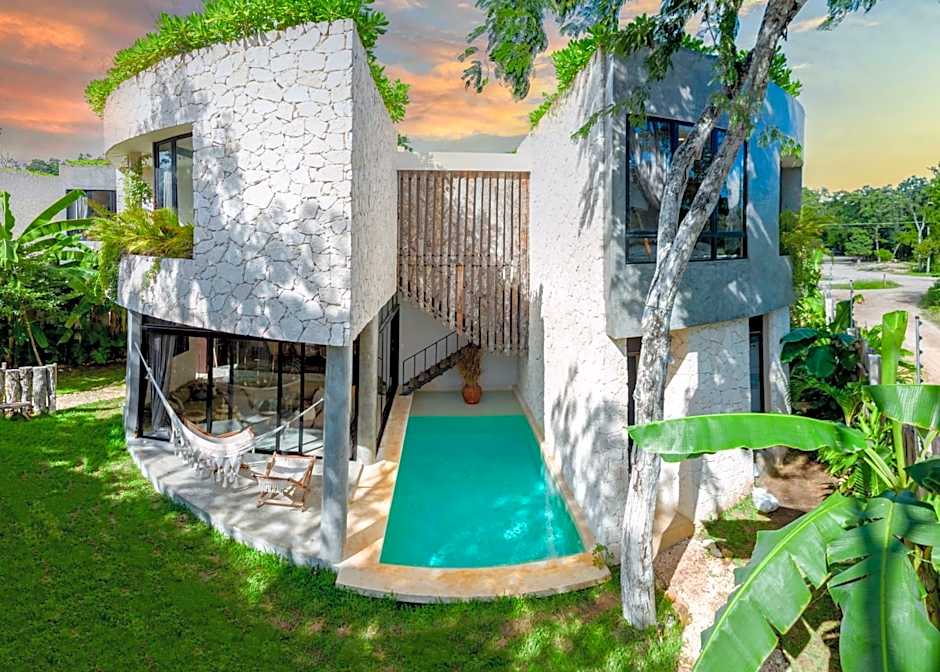 2 Tropical Bohemian Villas-2 Priv Pool-BBQ 3A-3B