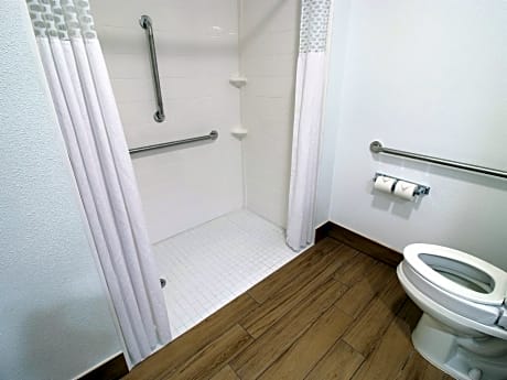 1 King Mobility Hearing Accessible Roll In Shower Non-Smoking