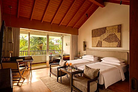 Twin Room Loft with Balcony - Complimentary Gonsua beach shuttle service - 15% Discount on Food and Soft Beverages and SPA