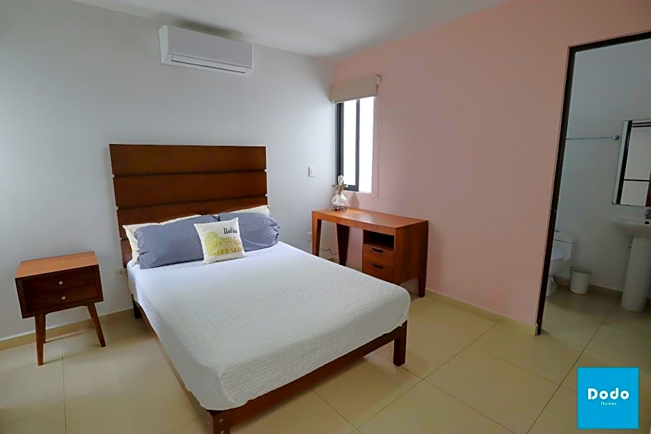 Residencial privado con alberca a 3 min. de la playa