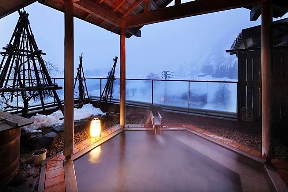 Hot spring inn Snow country(yukiguni)