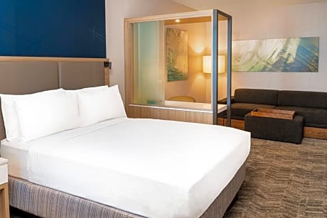 King Suite with Sofa Bed and Roll-in Shower - Mobility Accessible