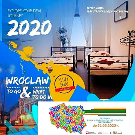 FlyFly Hostel , darmowy parking , rezerwuj przez urządzenia mobilne -10 procent