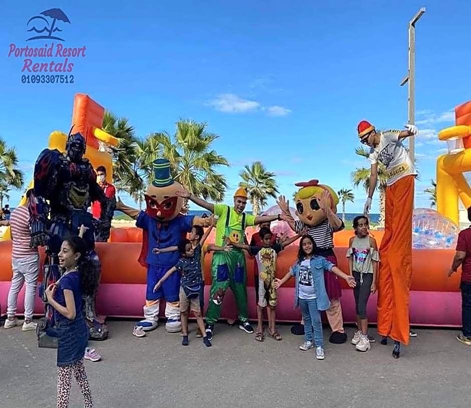 شاليه على البحر بورتوسعيد