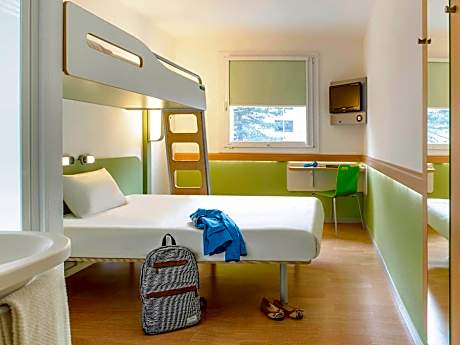 Triple Room with One Double Bed and One Bunk Bed