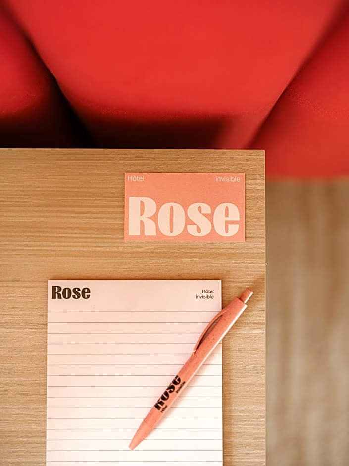 Rose - Hôtel Invisible