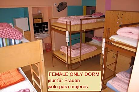 Bed in 6-Bed Female Dormitory Room