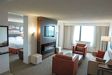 Suite, 1 King, Sofa bed, Fireplace