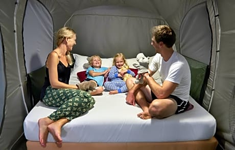 Outdoor Glamping at Theme Park - 2 Adult + 2 Child (Theme Park closed every Tuesday)