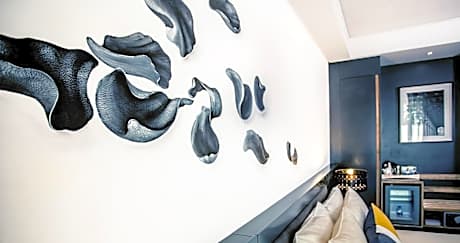 Contemporary Open Plan Room One Queen Bed Paraplegic