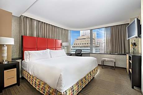 1 King Bed Standard City View