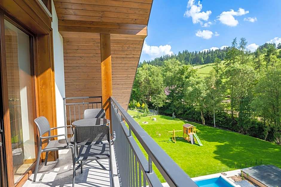 Apartamenty Mariza Szczawnica Jaworki - Duży Basen Zewnętrzny Podgrzewany do 25C