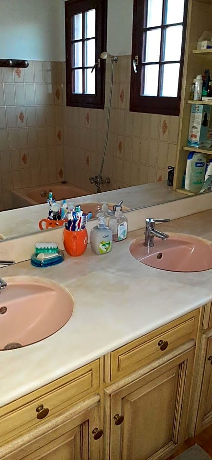 Chambre maison piscine
