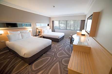 Queen Room with Two Queen Beds and City View