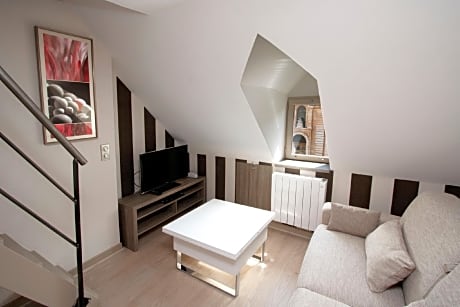 Musigny-Duplex-en Ville-Salle de bain privée séparée-Vue ville