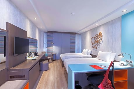 2 Single Beds, Non-Smoking, Balcony, Wireless High-Speed Internet, Coffee, Work Desk, Full Breakfast