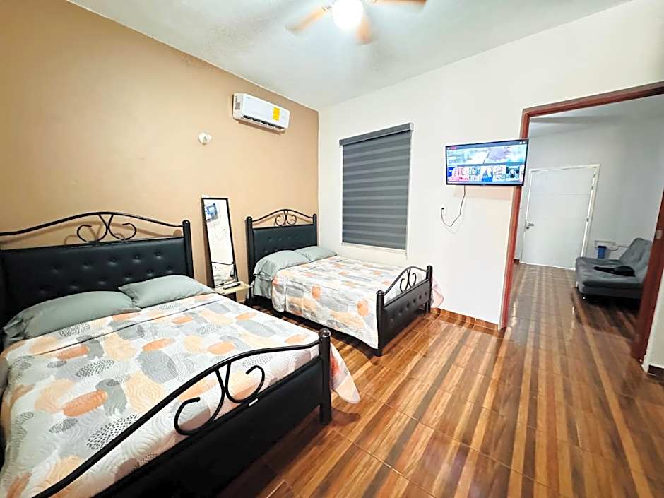 la casa de los abuelos a 150 metros del mar