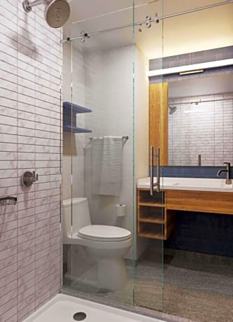 1 King Mobility/Hearing Access Roll In Shower