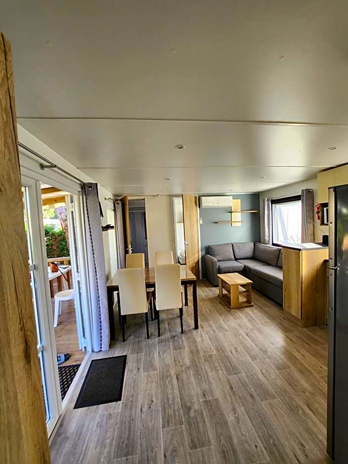 mobil home climatisé 4 personnes